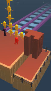 screenshot of glass bridge with spaghet