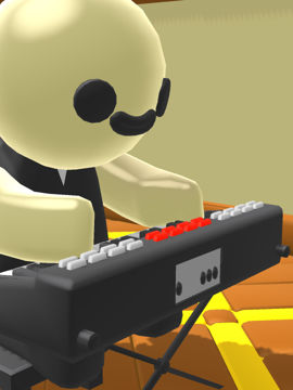 screenshot of Man playing Ohio theme