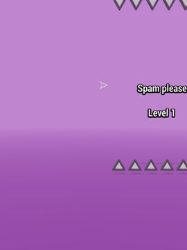 screenshot of Geometry Dash Spam