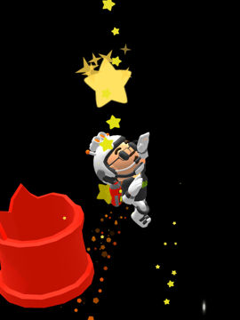 screenshot of Floaty astronaut