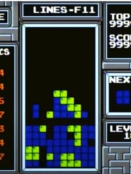screenshot of NES Tetris!