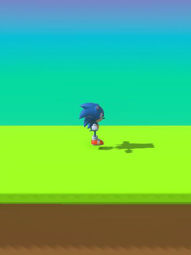 screenshot of sonic the experience