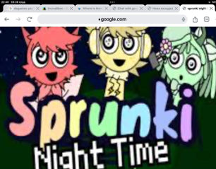 sprunki night time 2 preview image