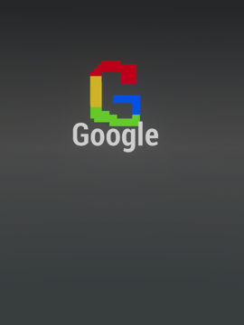 screenshot of Google