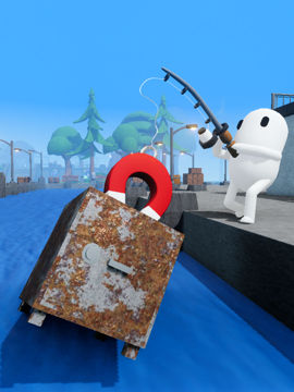Magnet fishing