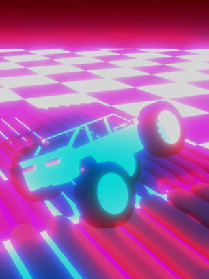 Neon Crash Sim With Suspension! preview image