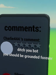 Charlie444 is a hater