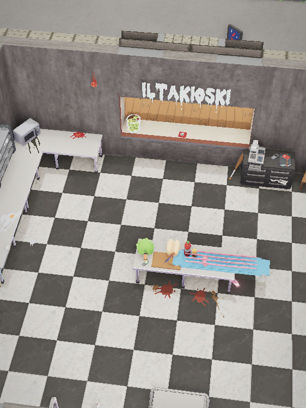Restaurant with Steve and SPRUNKI  preview image